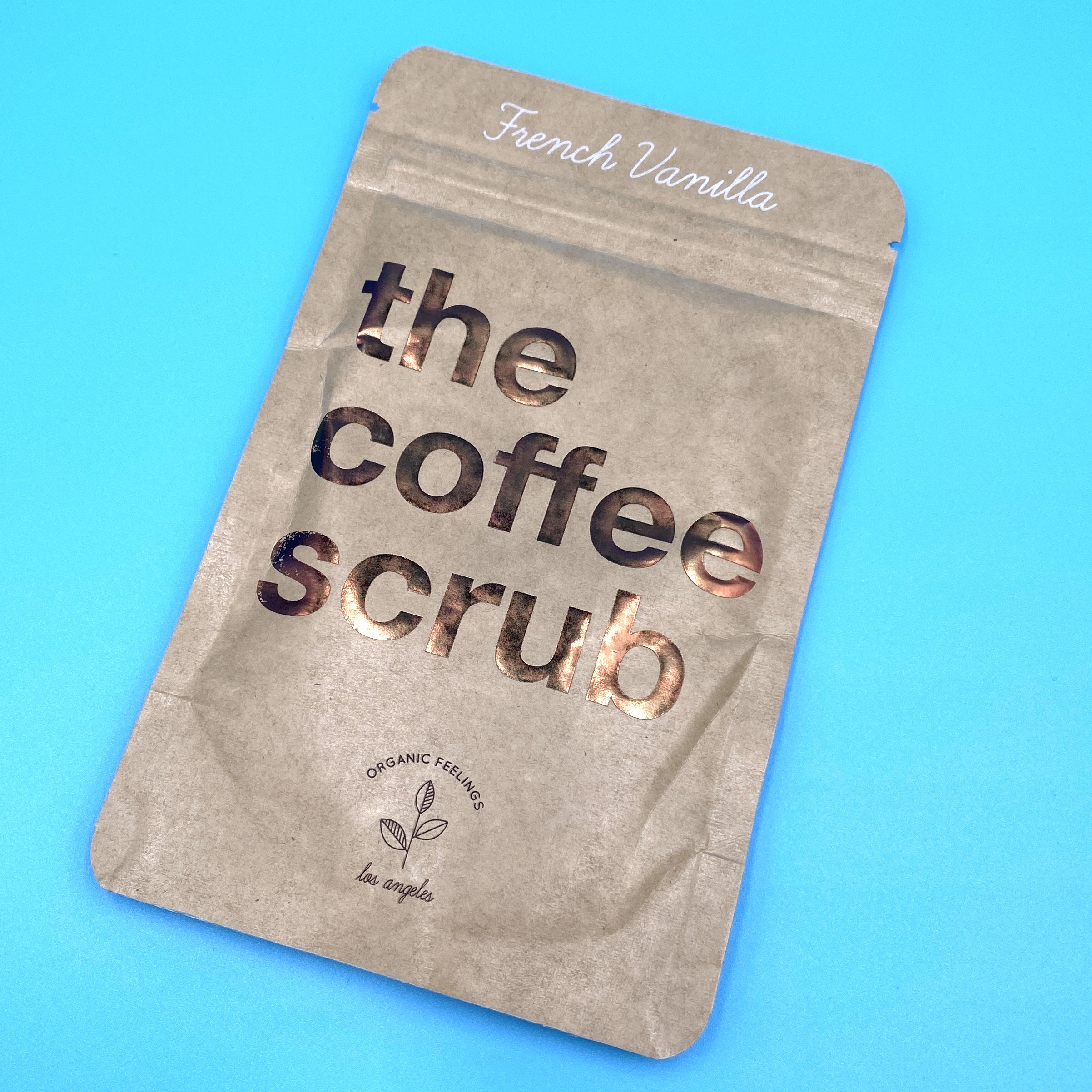 The Coffee Scrub The Coffee Scrub in French Vanilla Front for Ipsy Glam Bag October 2020