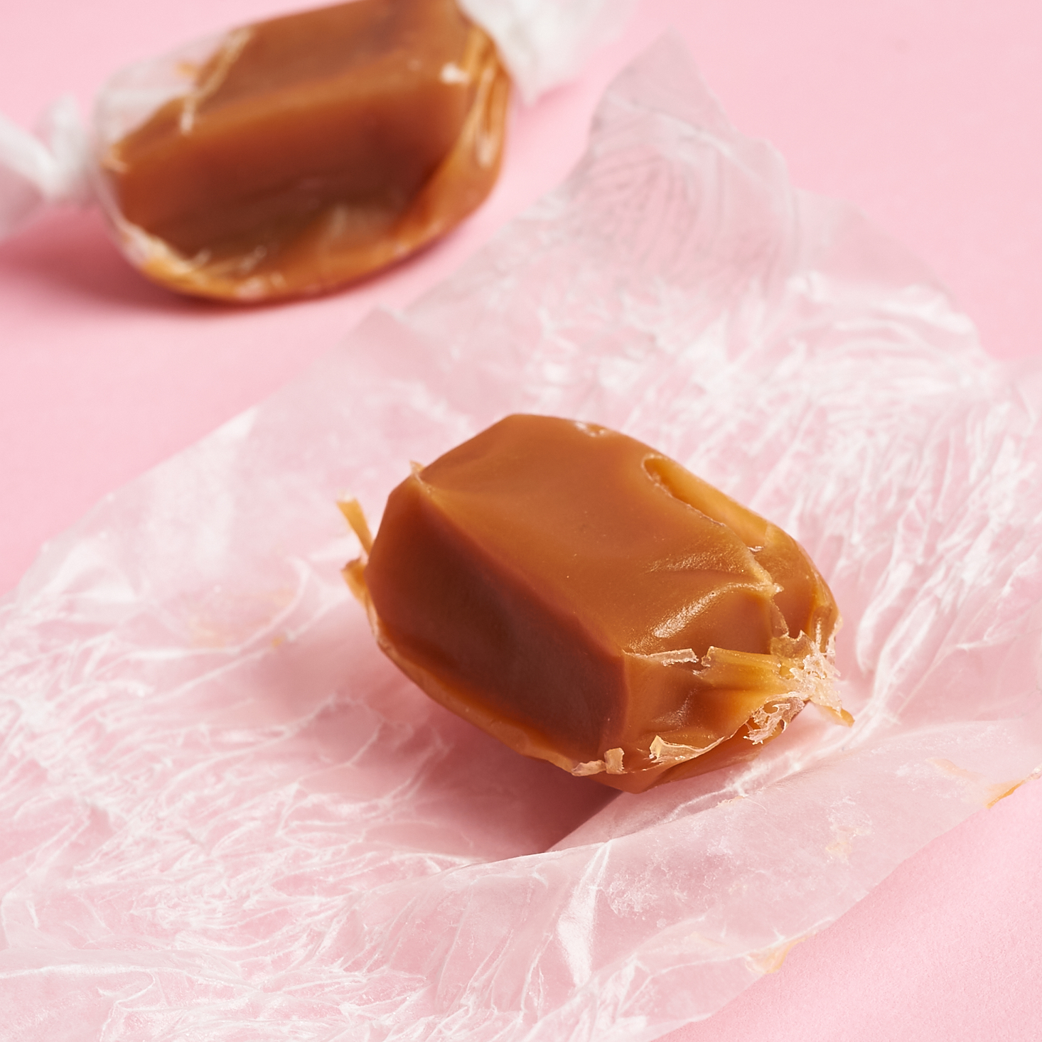 Marhsmallow Of The Month October 2020 caramels open