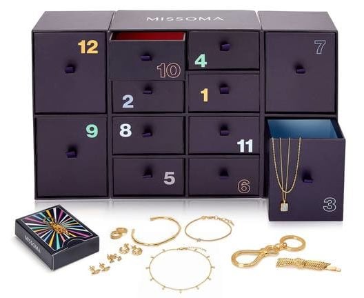 Missoma Advent Calendar with jewelry