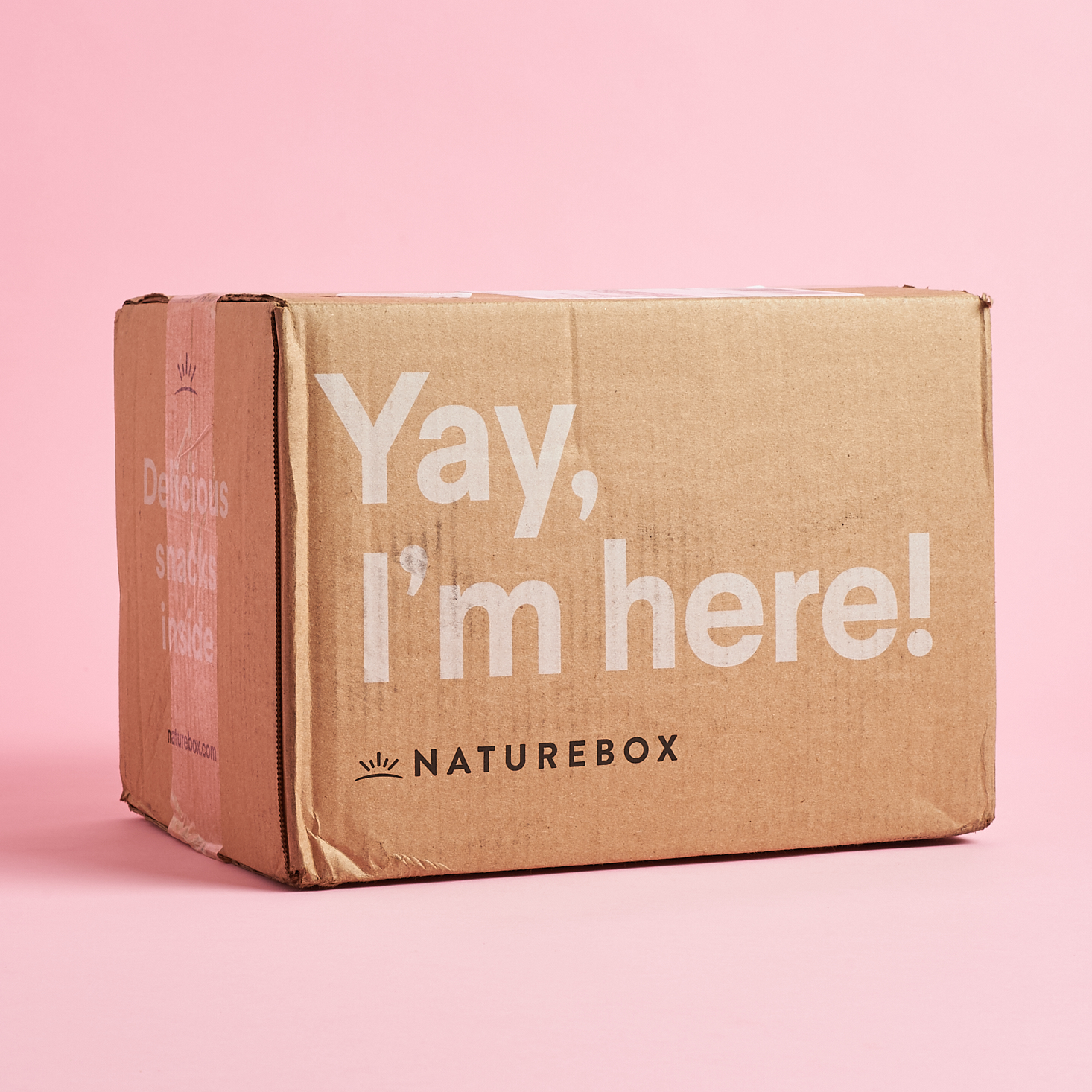 Naturebox October 2020 shipping box