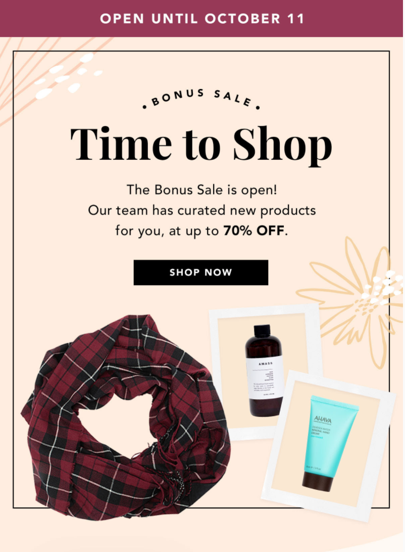FabFitFun Bonus Sale Starts Now!