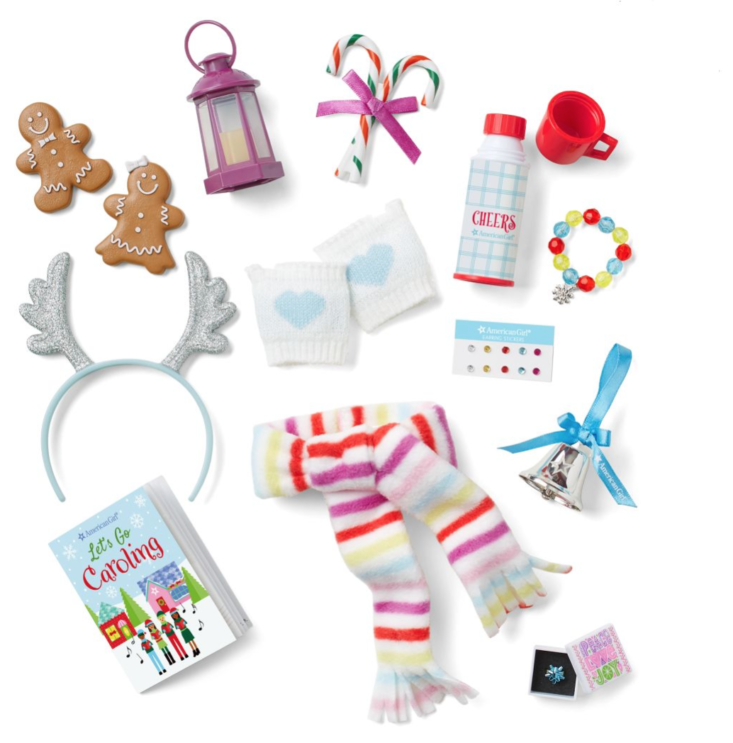 American girl countdown store to christmas set