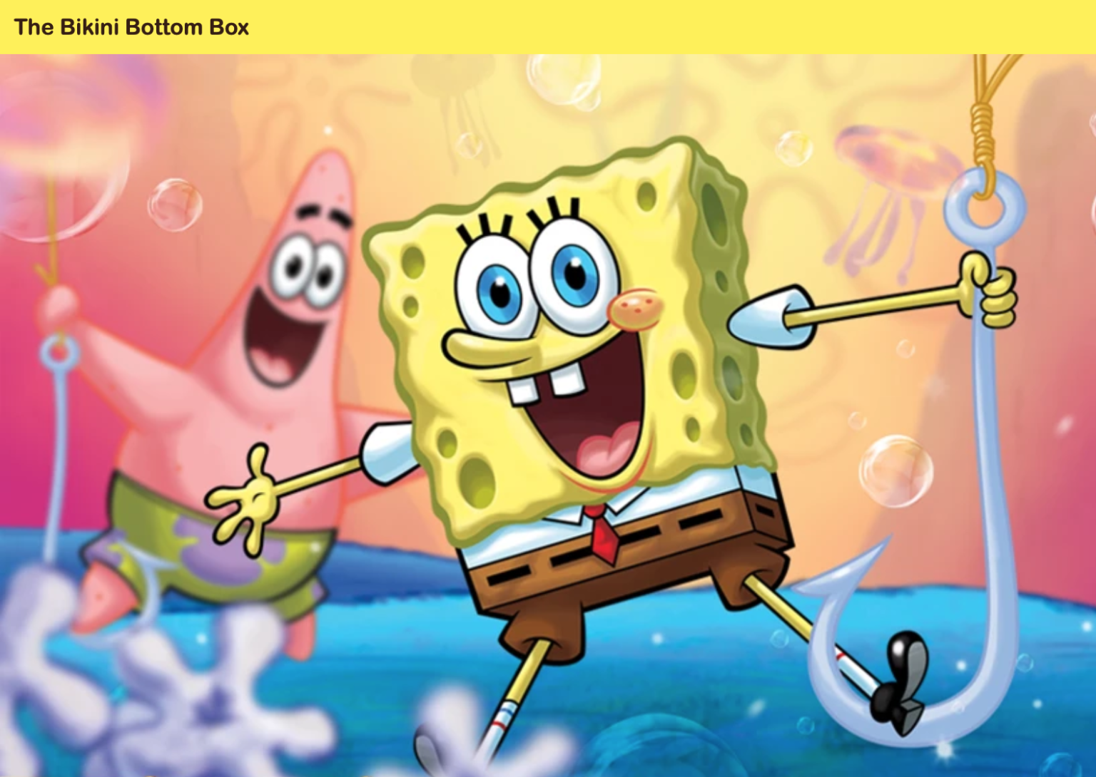 The SpongeBob Squarepants Bikini Bottom Box Winter 2020 Spoiler #1! | MSA