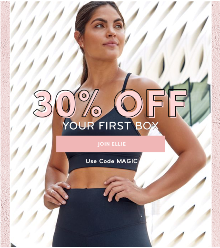 Ellie Coupon – 30% Off Your First Box! | MSA