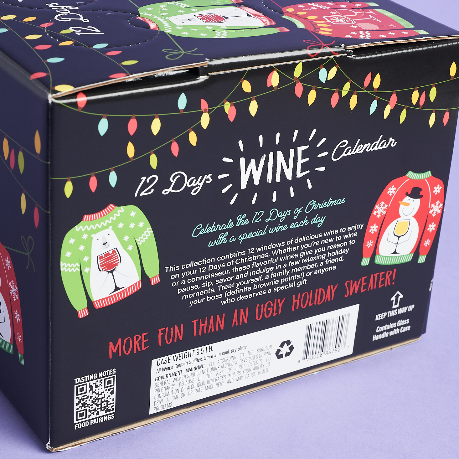 Sip & Savor Holiday Sweater Wine Advent Calendar Review | MSA Sip & Savor Holiday Sweater Wine Advent Calendar Review | MSA