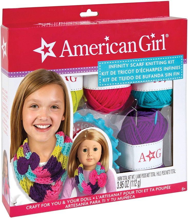 American Girl Scarf Knitting Kit