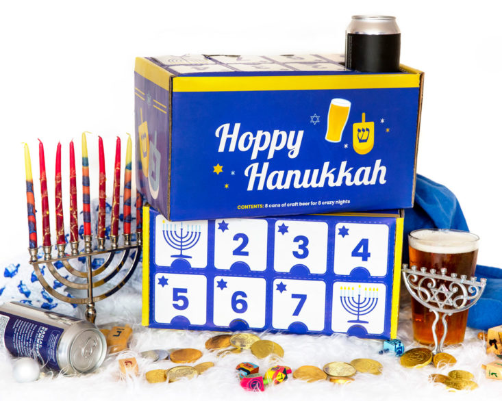 hoppy hanukkah craft beer box