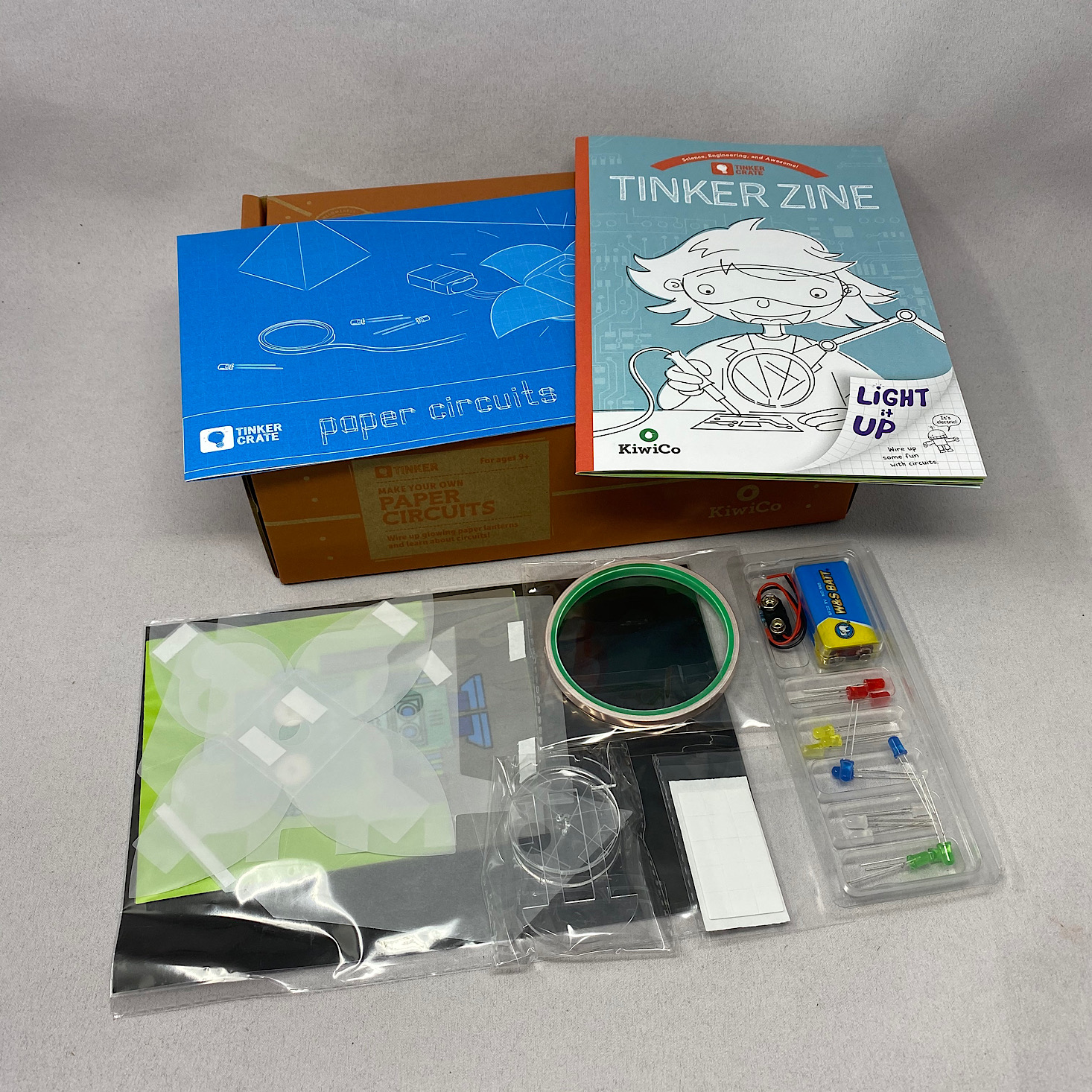 KiwiCo Tinker Crate Review + Coupon – Paper Circuits