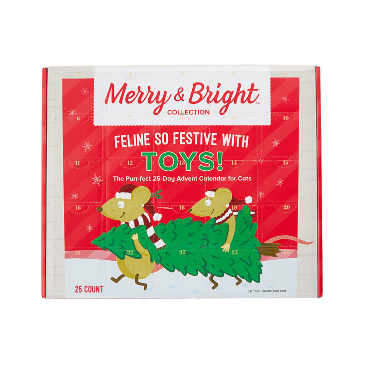 Merry & Bright™ Holiday 25-Day Advent Calendar for Cats