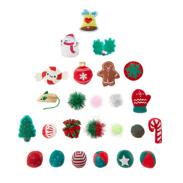 Toys in Merry & Bright™ Holiday 25-Day Advent Calendar for Cats