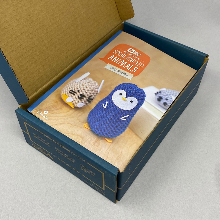 KiwiCo Doodle Crate Review Coupon Spool Knitted Animals MSA
