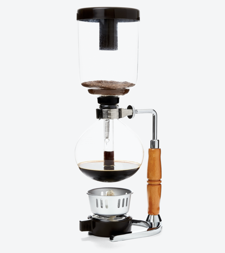 siphon coffee brewer