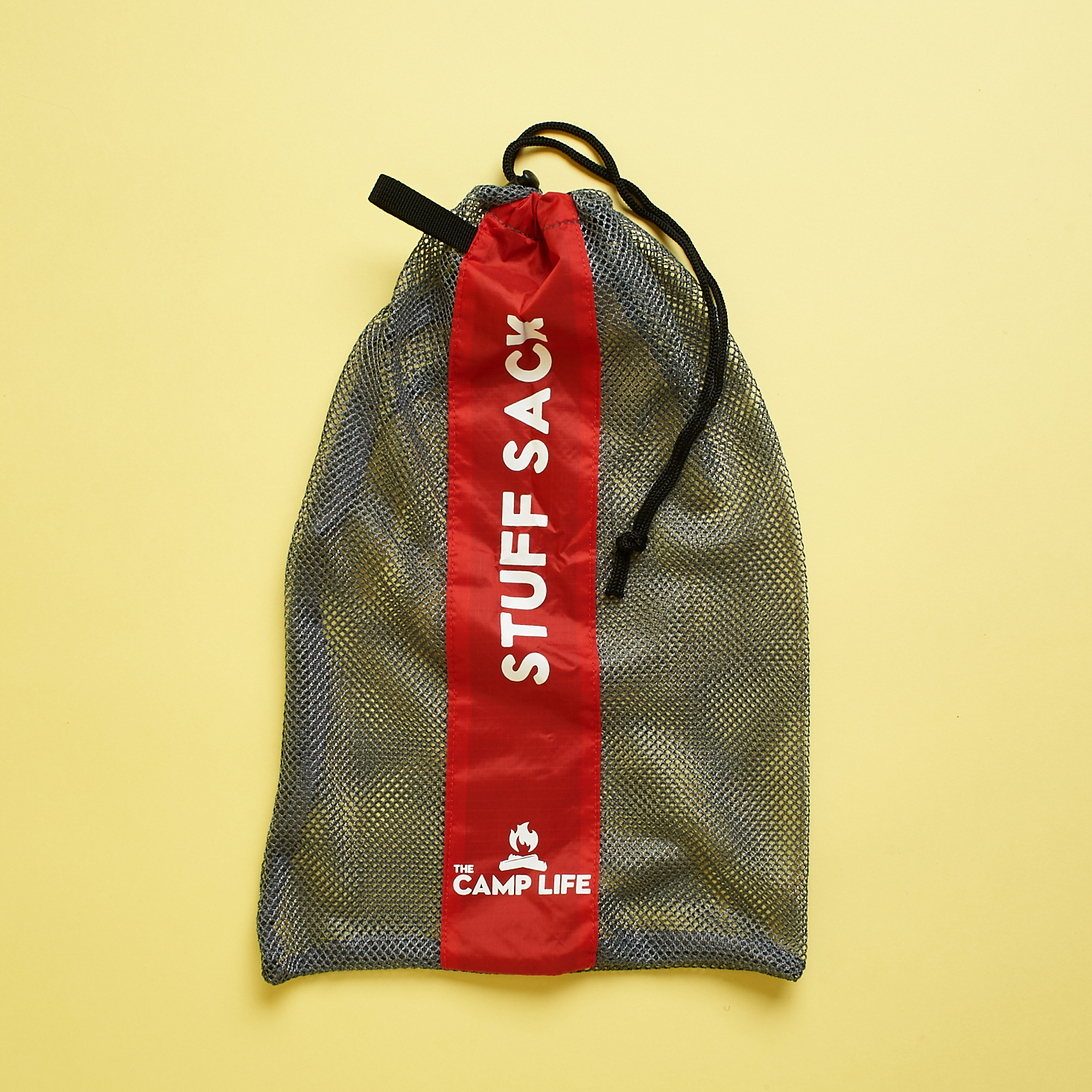 Camp Life Outdoor Essentials mesh stuff sack