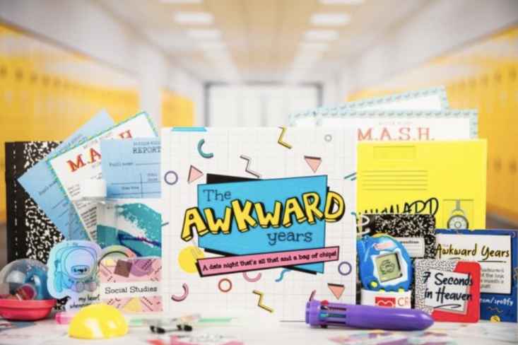 The Awkward Years theme box by Crated With Love