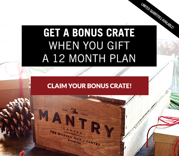 Mantry Black Friday Deals – 10% Off + Bonus Crate with Gift Subscription!