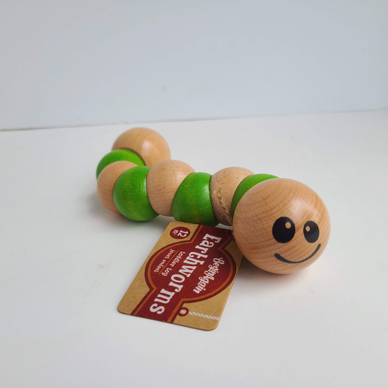 Ecocentric Moms Box October 2020 caterpillar toy