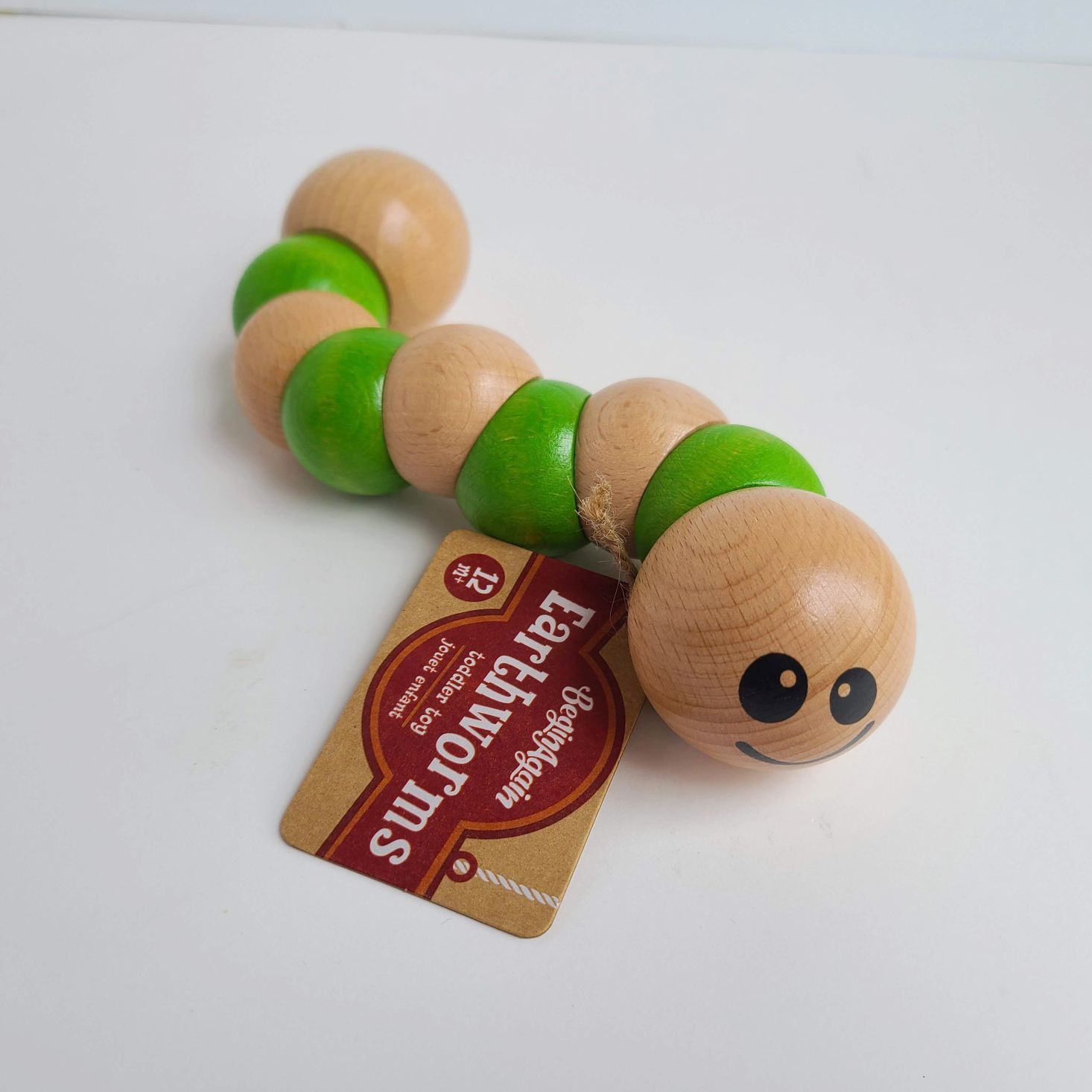 Ecocentric Moms Box October 2020 caterpillar toy 2