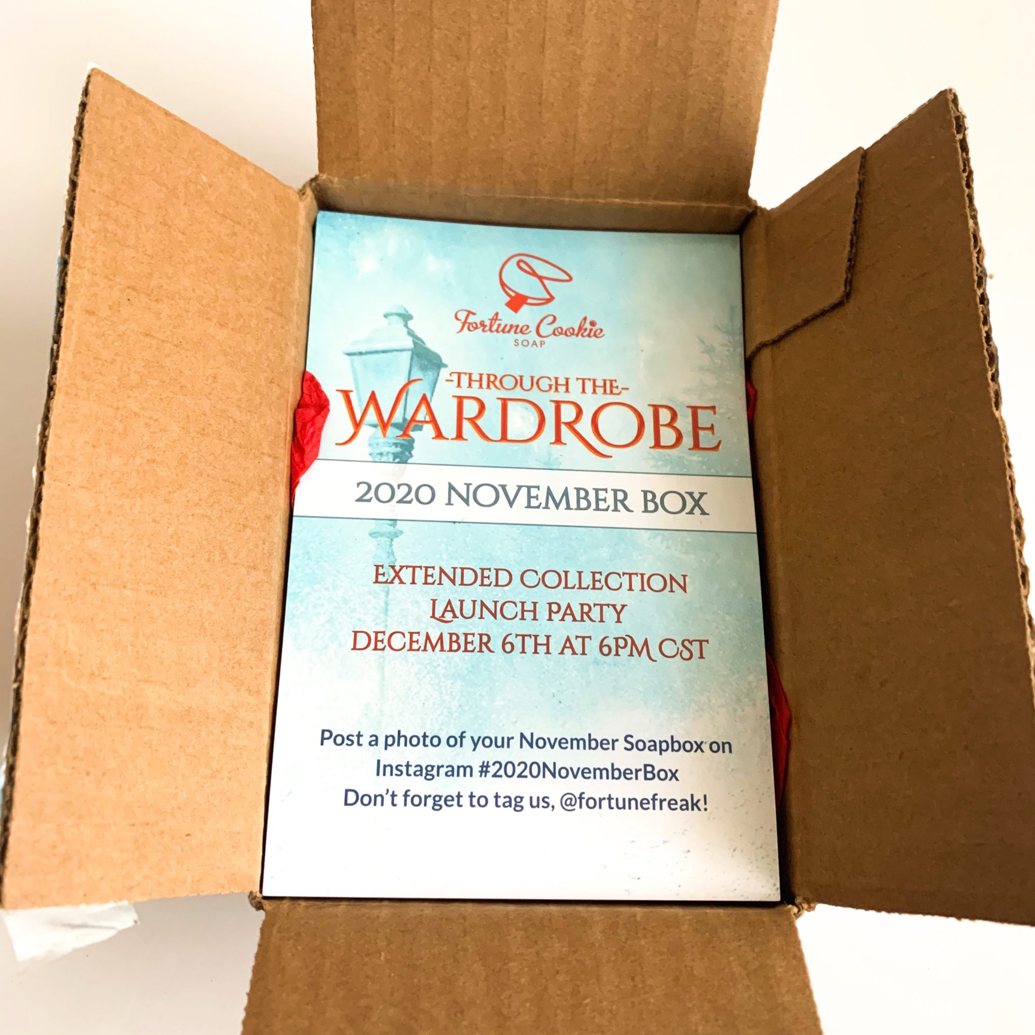 Fortune Cookie Soap Subscription Box Review October 2020 MSA