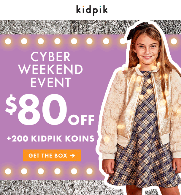 kidpik Cyber Monday Deal – $80 Off + Free Shipping + No Styling Fees!