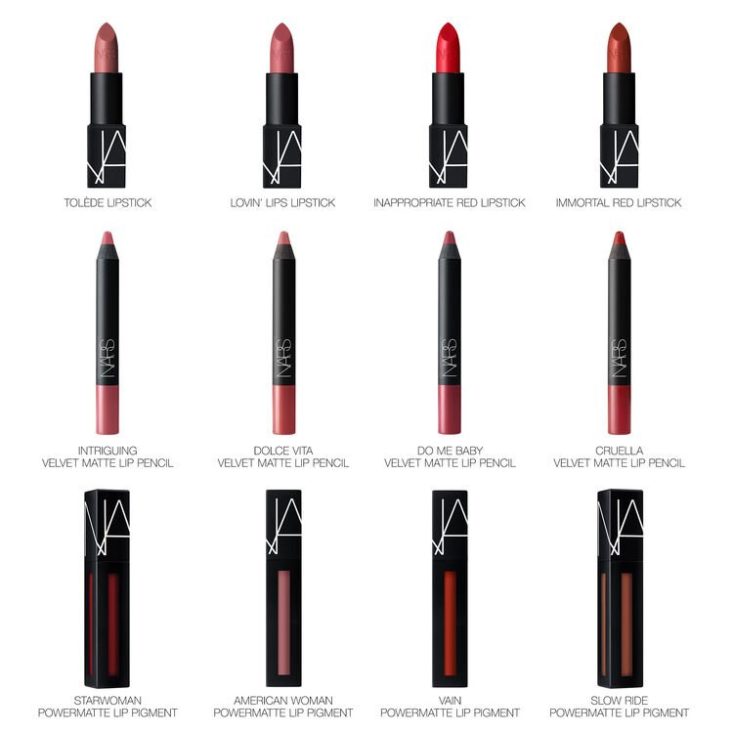 NARS 2020 Advent Calendar Lipsticks