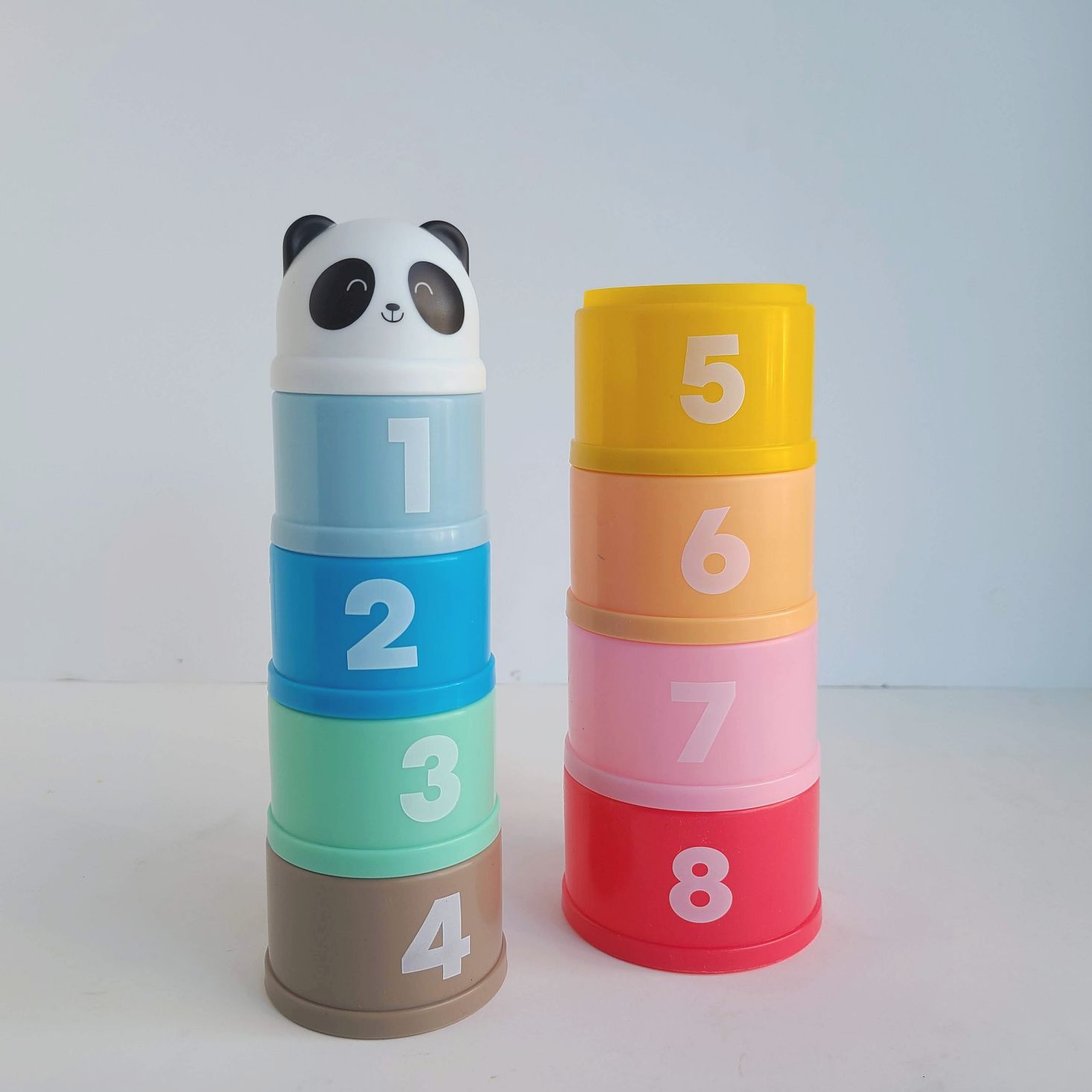 Panda Crate Count With Me Box stacking cups 2
