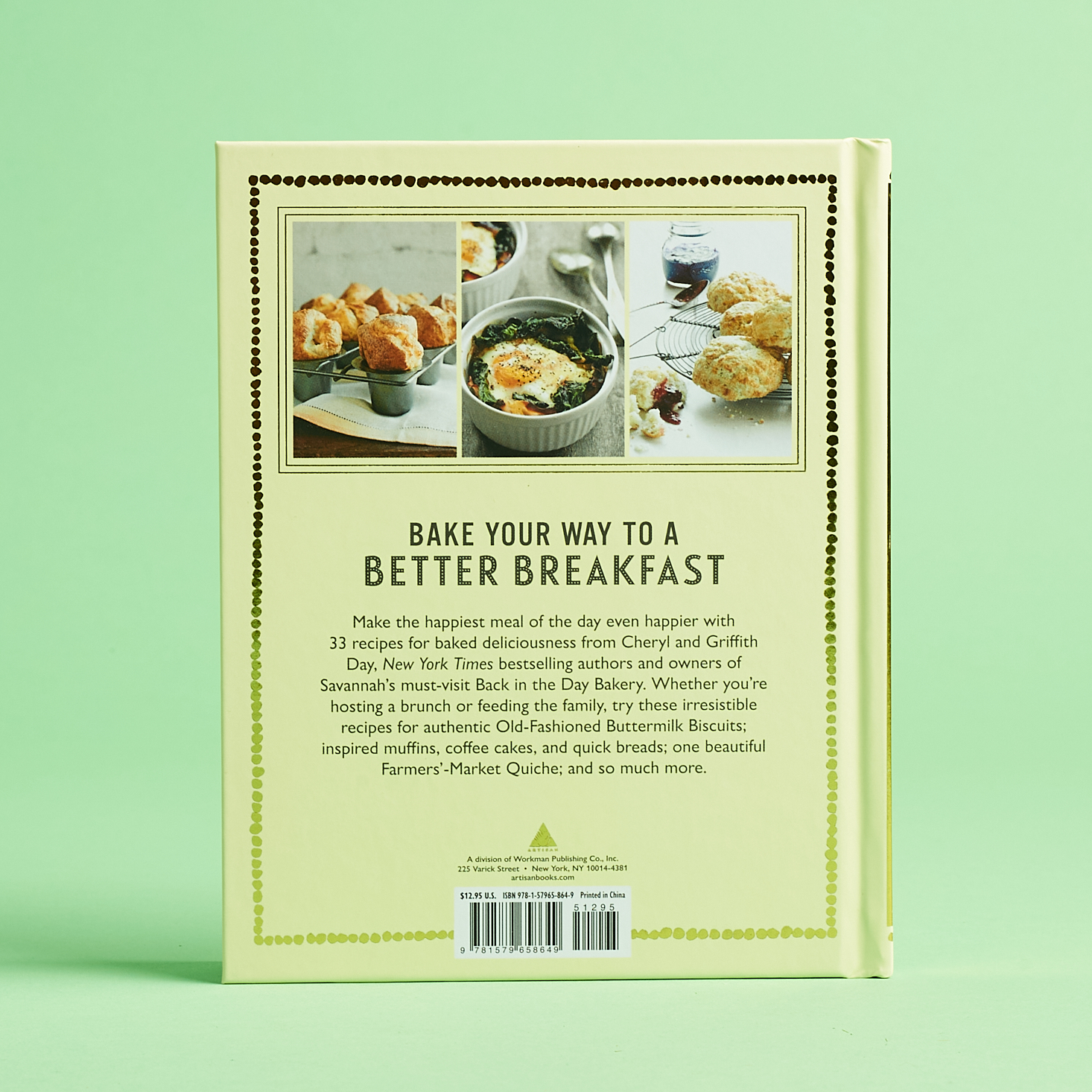 Paper Source Winter 2020 baking for breakfast cook book