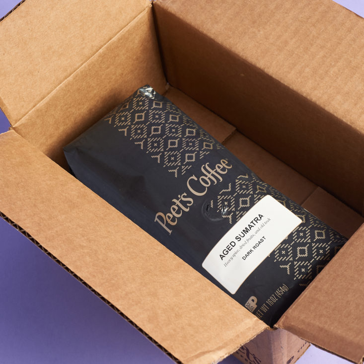 Peet's Coffee unboxing