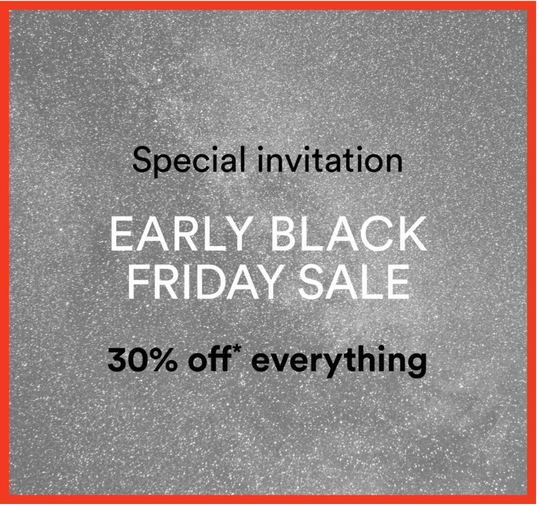 Frank And Oak Early Black Friday Sale – 30% Off Everything!