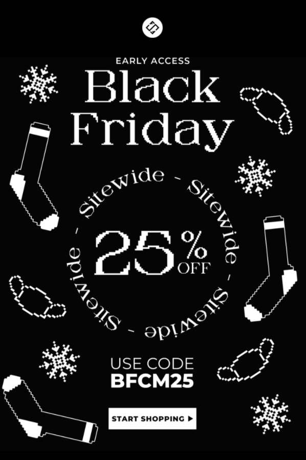 Sock Fancy Black Friday Coupon – 25% Off Sitewide!