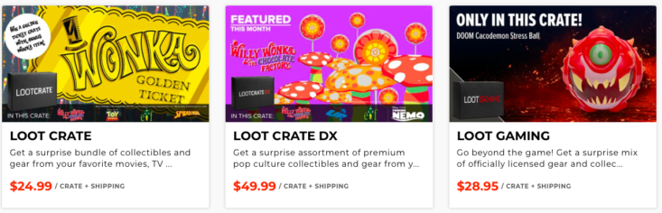 Loot Crate Early Black Friday 2020 Boxes