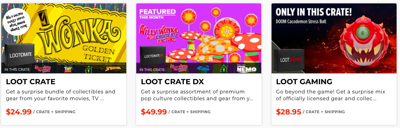 Loot Crate Black Friday Deal - 25% Select Boxes! | MSA