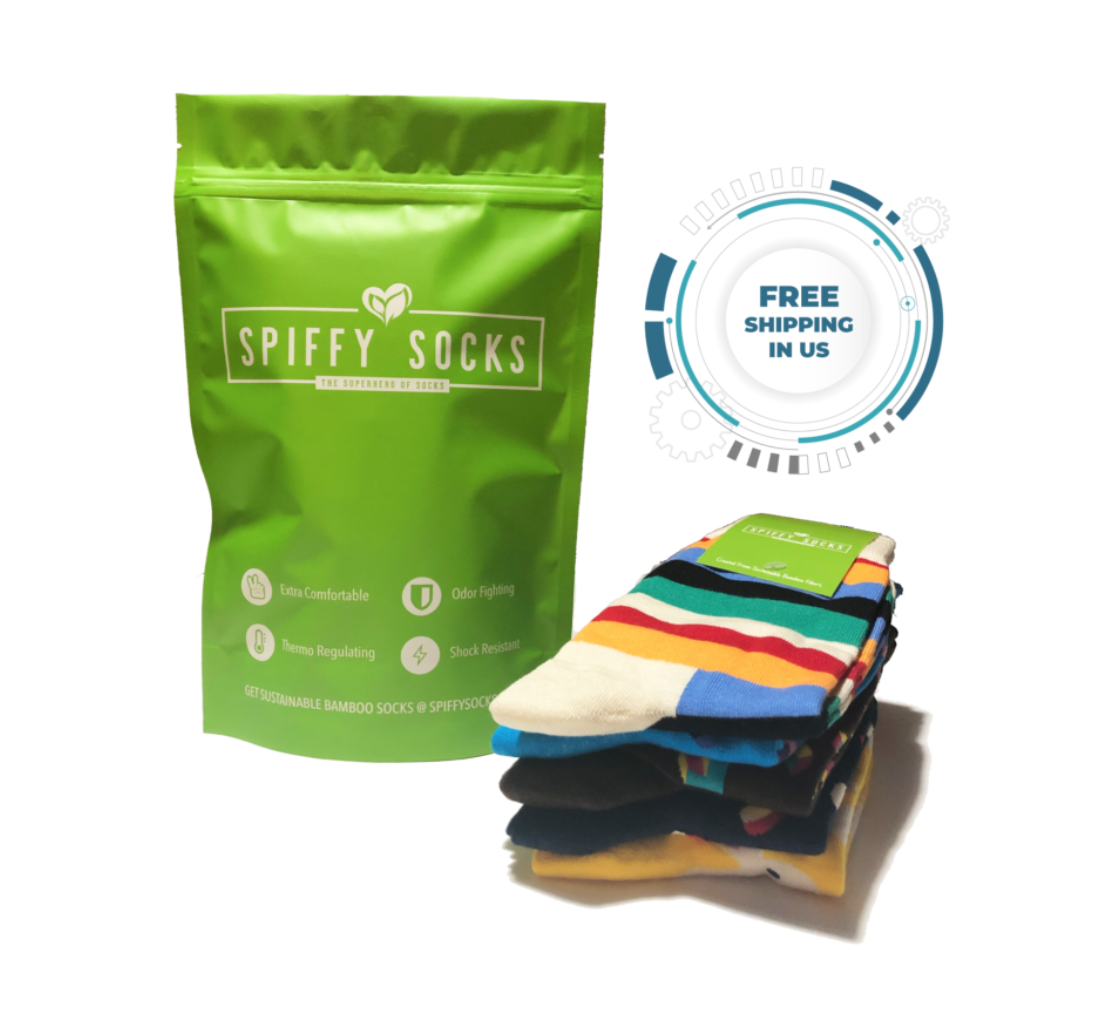 Spiffy Socks New Year’s Deal – 21% Off Your First Box!