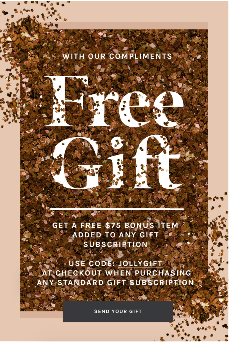 Petit Vour Black Friday Deal – Free Gift With Gift Subscription!