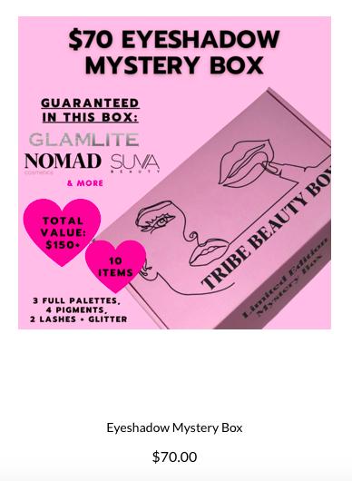 Tribe Beauty Box Mystery Boxes November 2020 