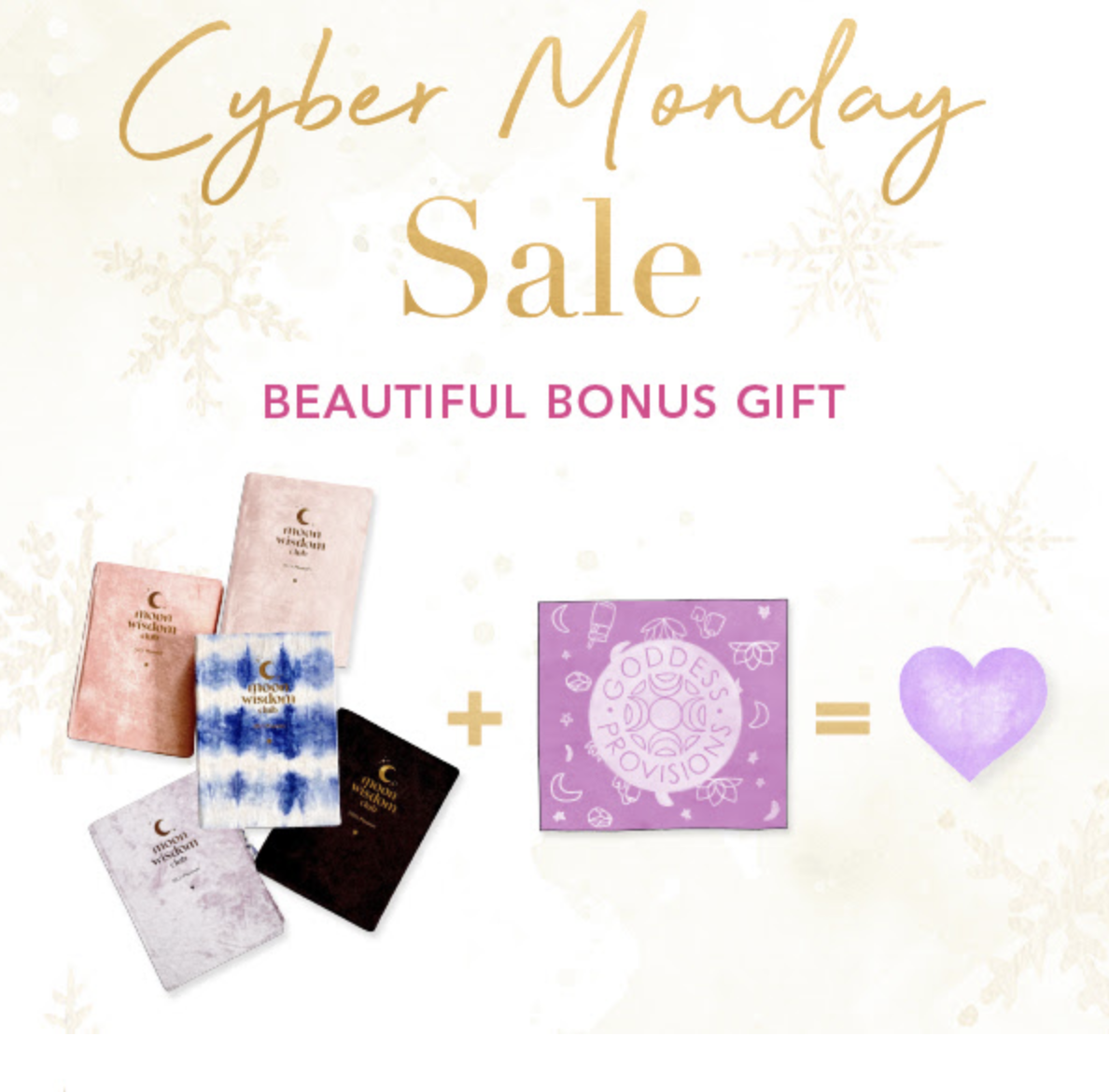 Goddess Provisions Cyber Monday Deal – FREE 2021 Moon Wisdom Planner With 6 Or 12-Month Subscription!