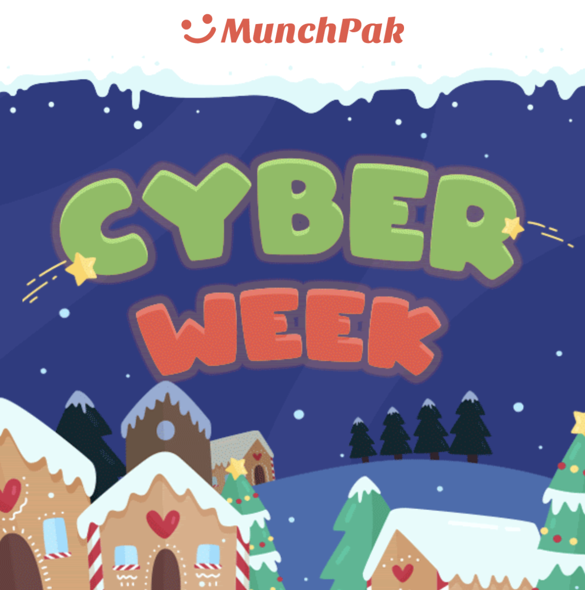 MunchPak Cyber Week Coupons- 50% Off First Box + 10% Off Gift Subscriptions!
