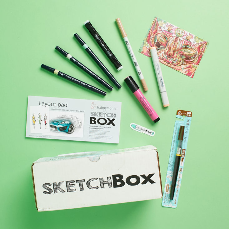 Fueled by Clouds & Coffee: Review: SketchBox Urban Sketching