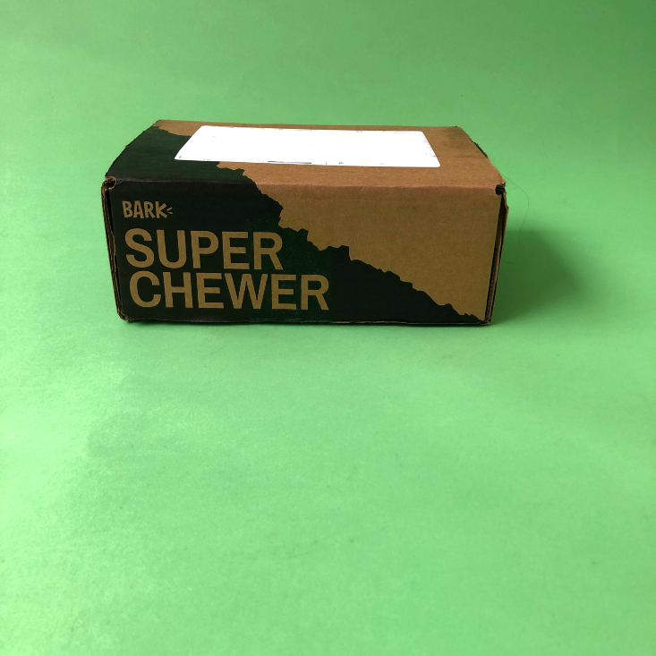 Super Chewer October 2020 box itself