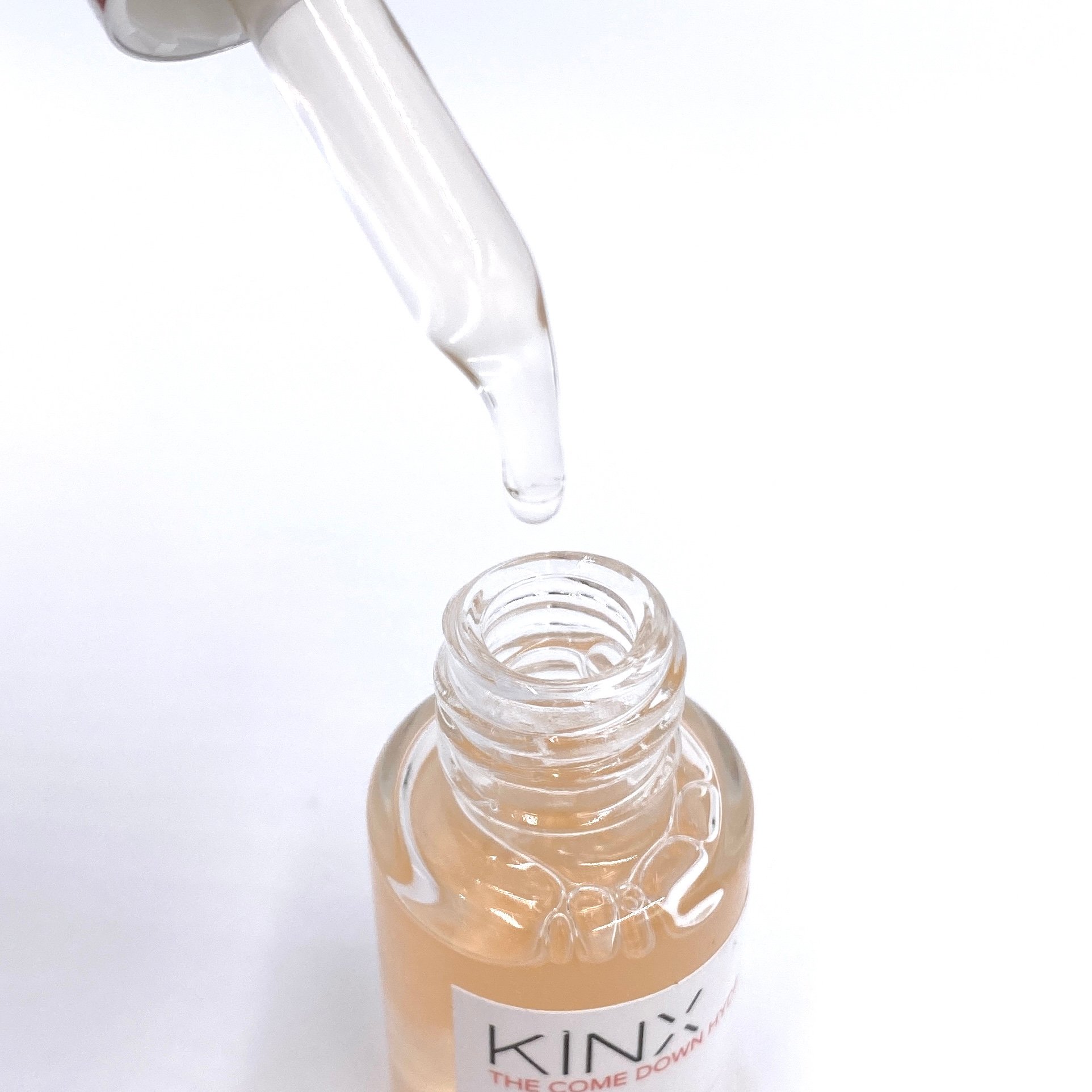 Kinx Active Beauty Come Down Hydrator Serum Open for The Beem Box November 2020