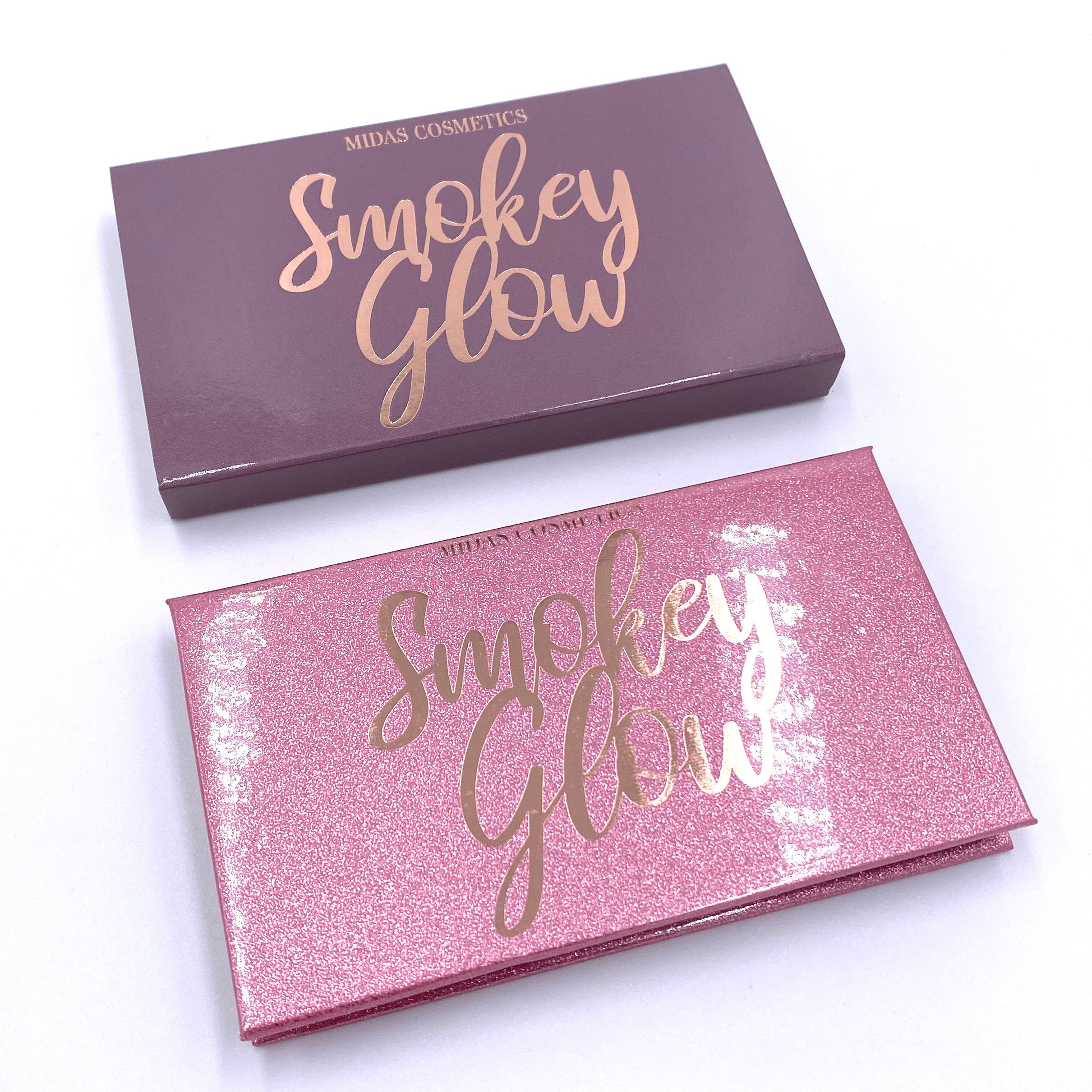 Midas Cosmetics Smokey Glow Highlighter Duo Front for The Beem Box November 2020