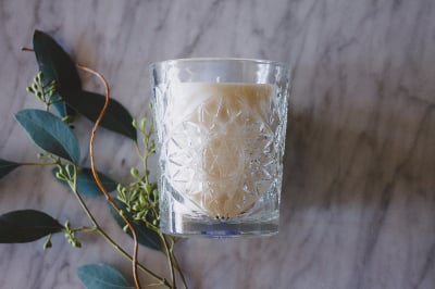 Example of what you might get with Torch monthly candle club subscription