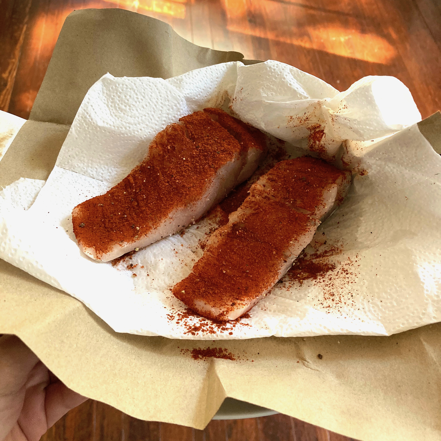 Seasoned Barramundi