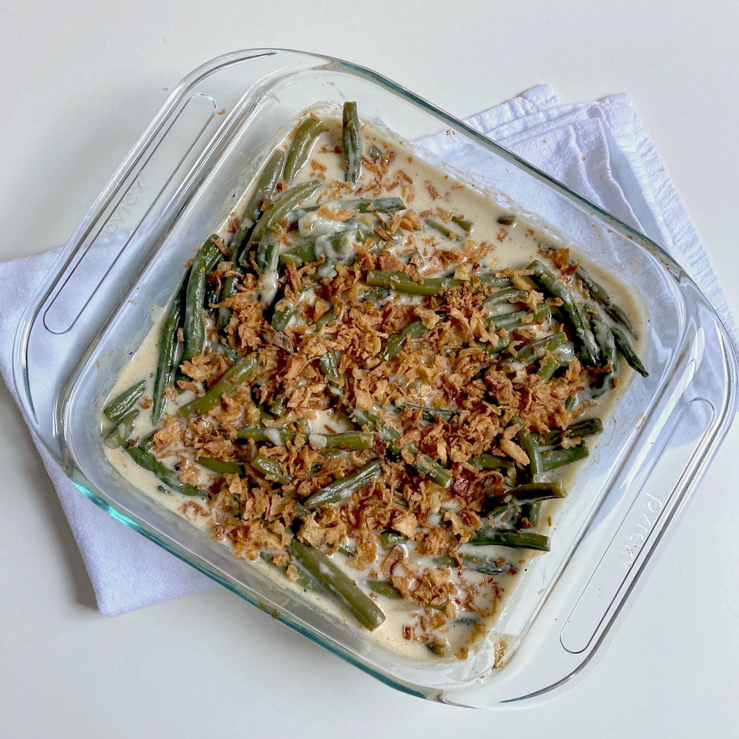 Home Chef Thanksgiving Sides - green bean casserole