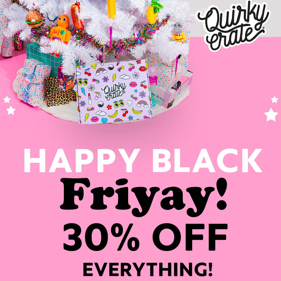 Quirky Crate Black Friday Deal – Save 30% Off Sitewide!