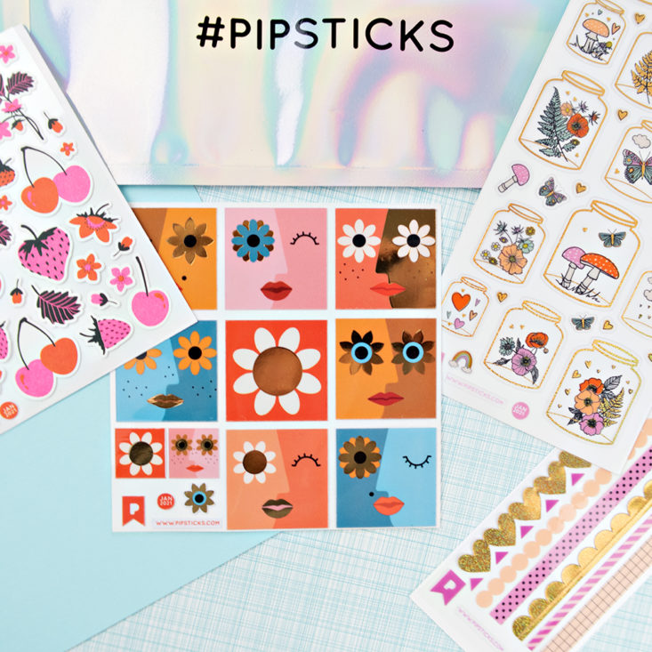 A Year of Boxes™  Pipsticks Pro Sticker Club Spoilers October 2020 - A  Year of Boxes™