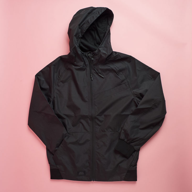 Full-zip windbreaker