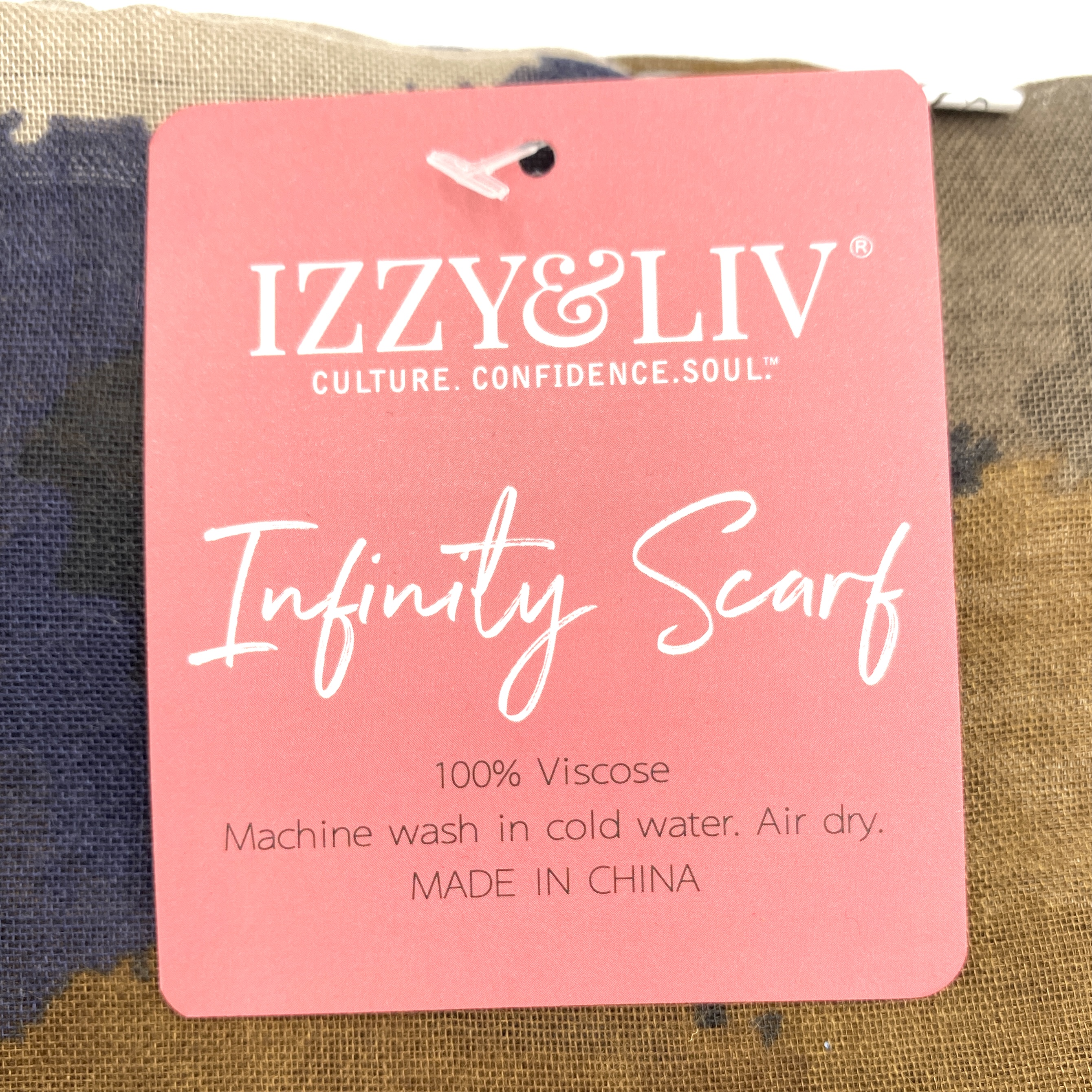 Layered Up Infinity Scarf Info for Brown Sugar Box December 2020