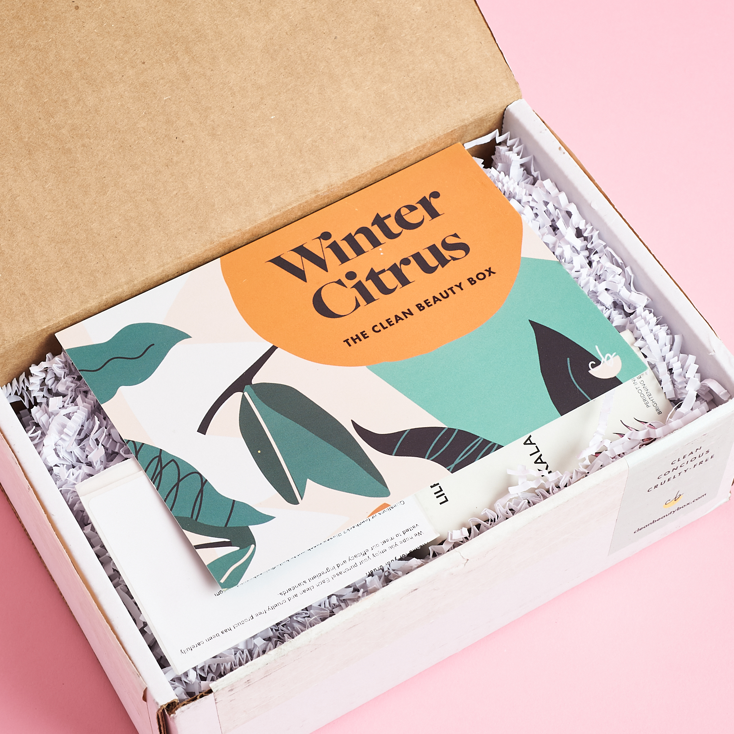 Clean Beauty Box The Clean Beauty Box 'Winter Citrus' Box Review | MSA