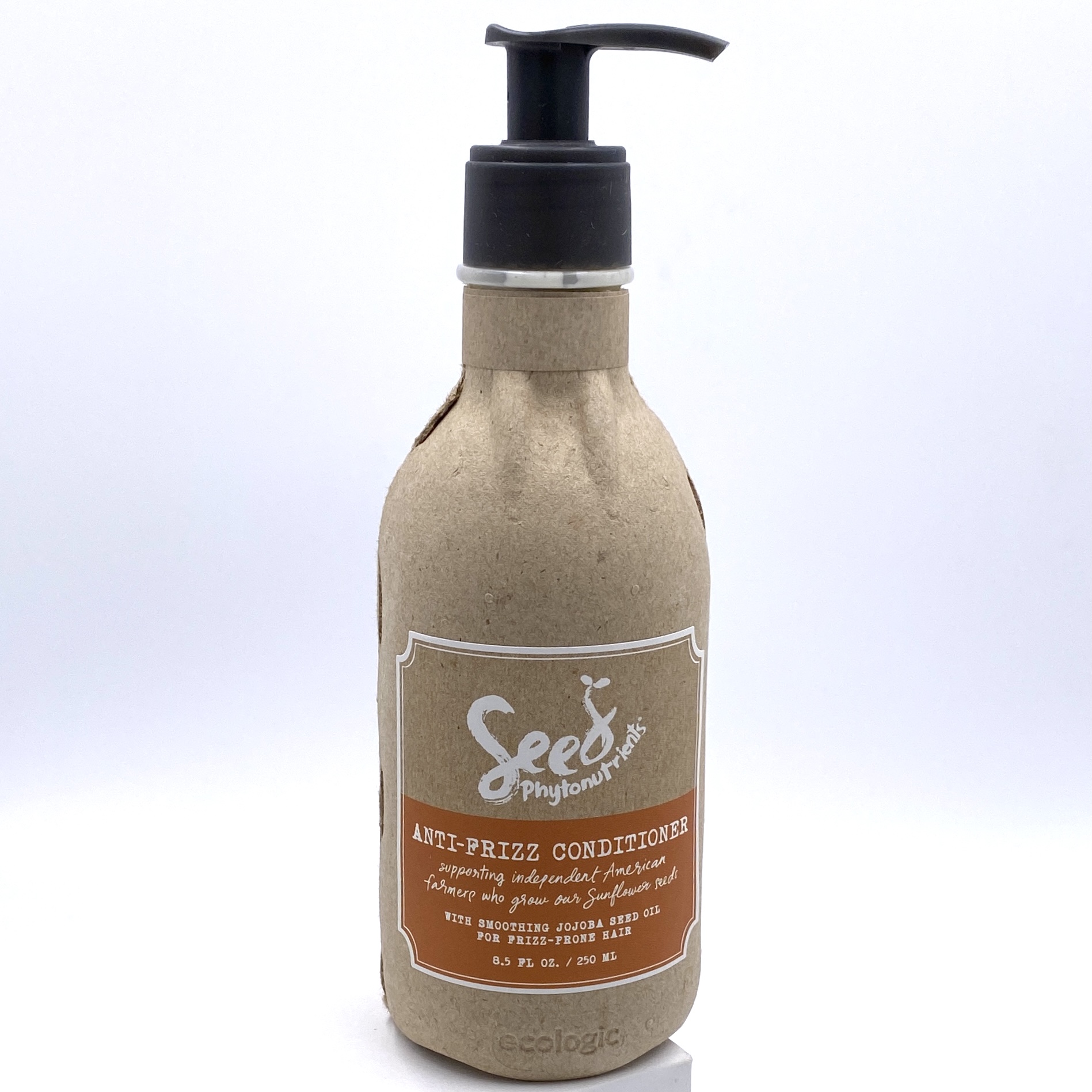 Seed Phytonutrients Anti-Frizz Conditioner Front for Cocotique December 2020