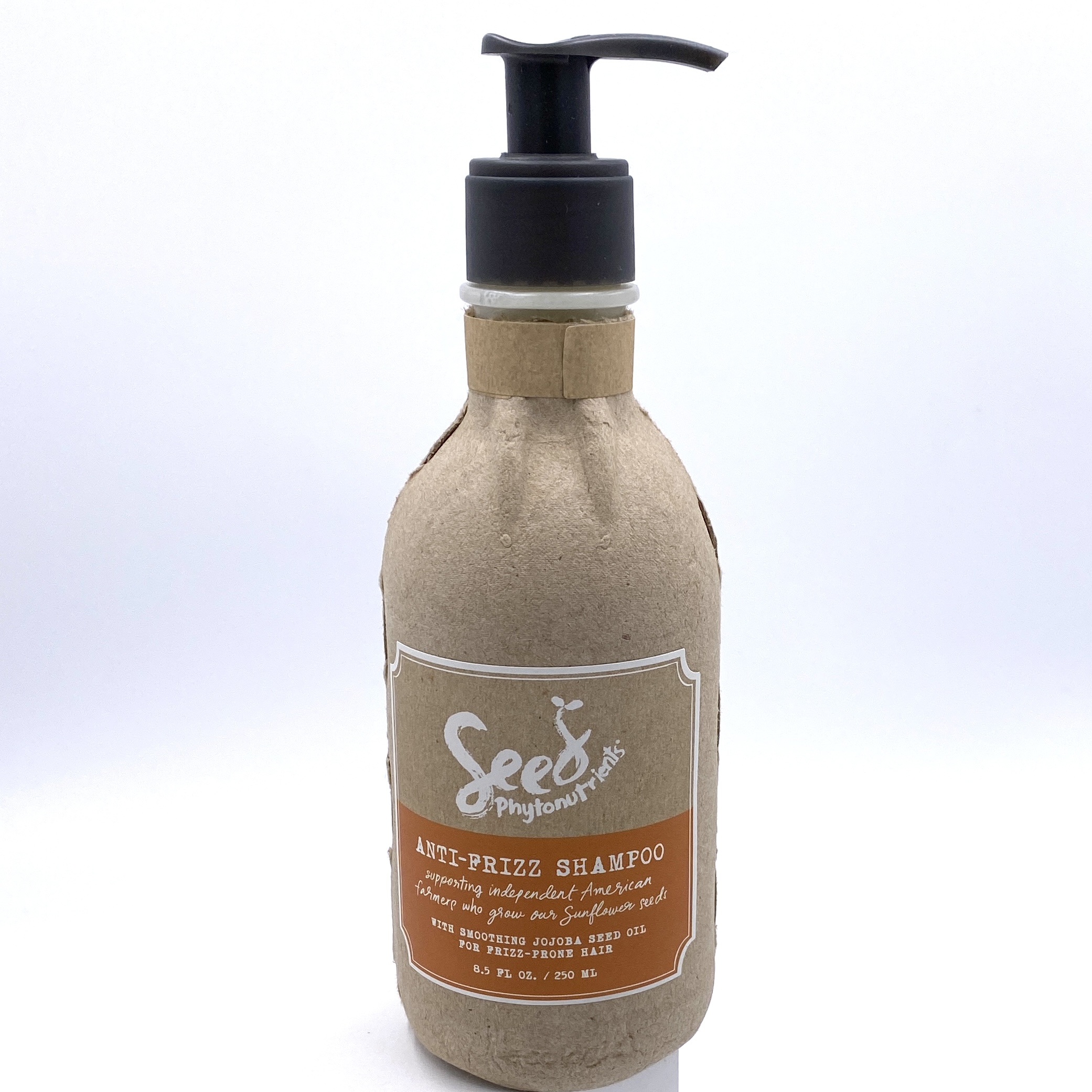 Seed Phytonutrients Anti-Frizz Shampoo Front for Cocotique December 2020